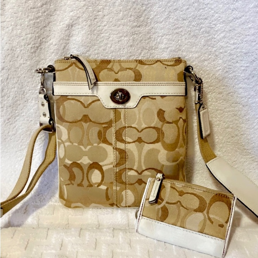 COACH HAMPTON OP ART 2pc SET•COACH 41258/COACH 6685